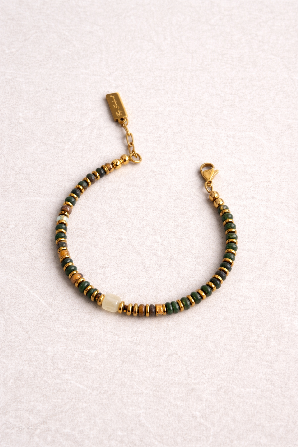 Natural Beaded Bracelet