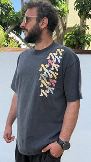 Alef א unisex T-shirt EUF X BYSHALEVET