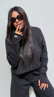 L'chaim bitches top sweater