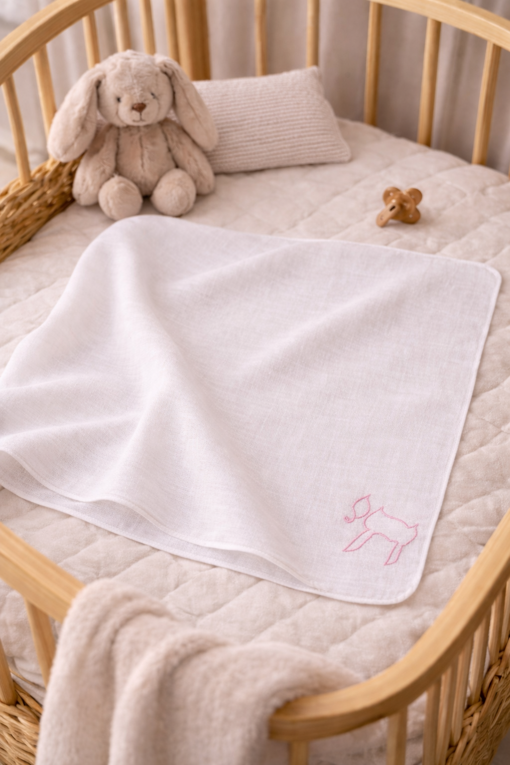 Alive & bold pink muslin cloth