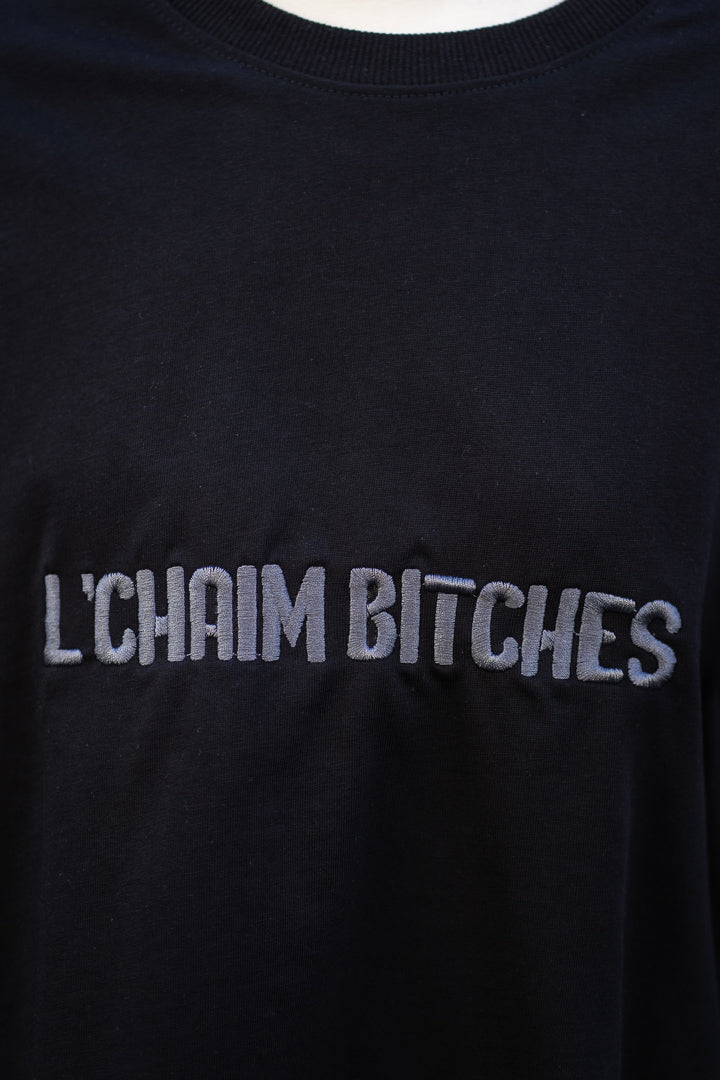 L'CHAIM BITCHES Tshirt double sleeves