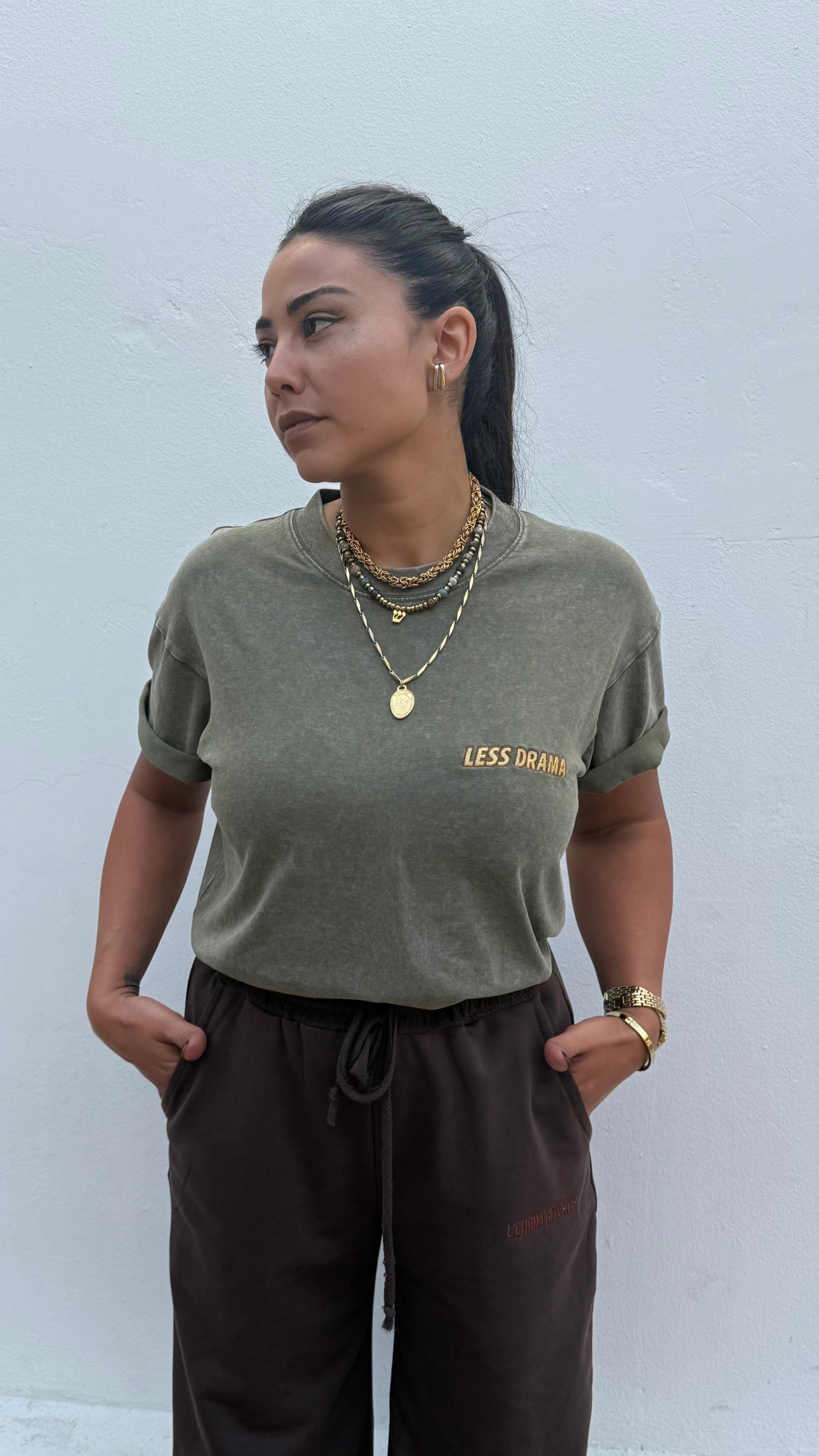 Less drama more Challah unisex T-shirt