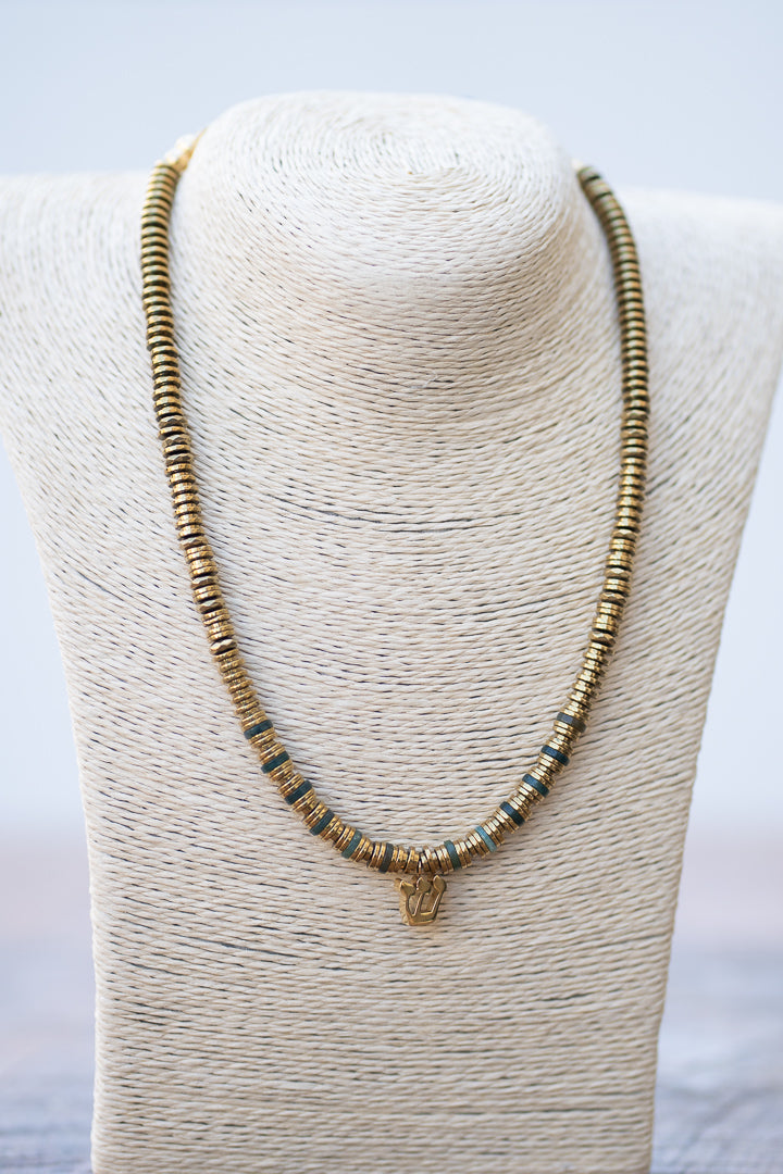 Hebrew letter necklace