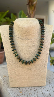 Green Agate Layering necklace set