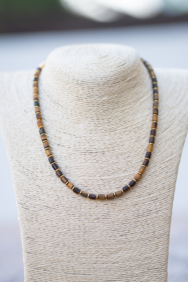 Natural stones necklace