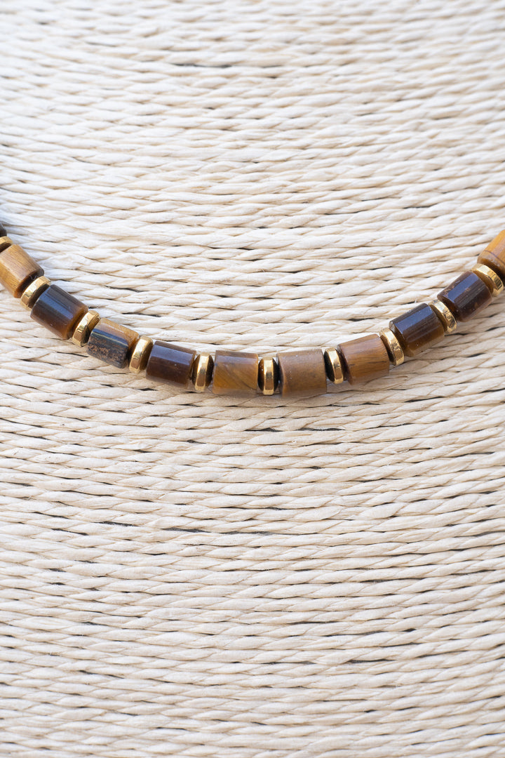 Natural stones necklace