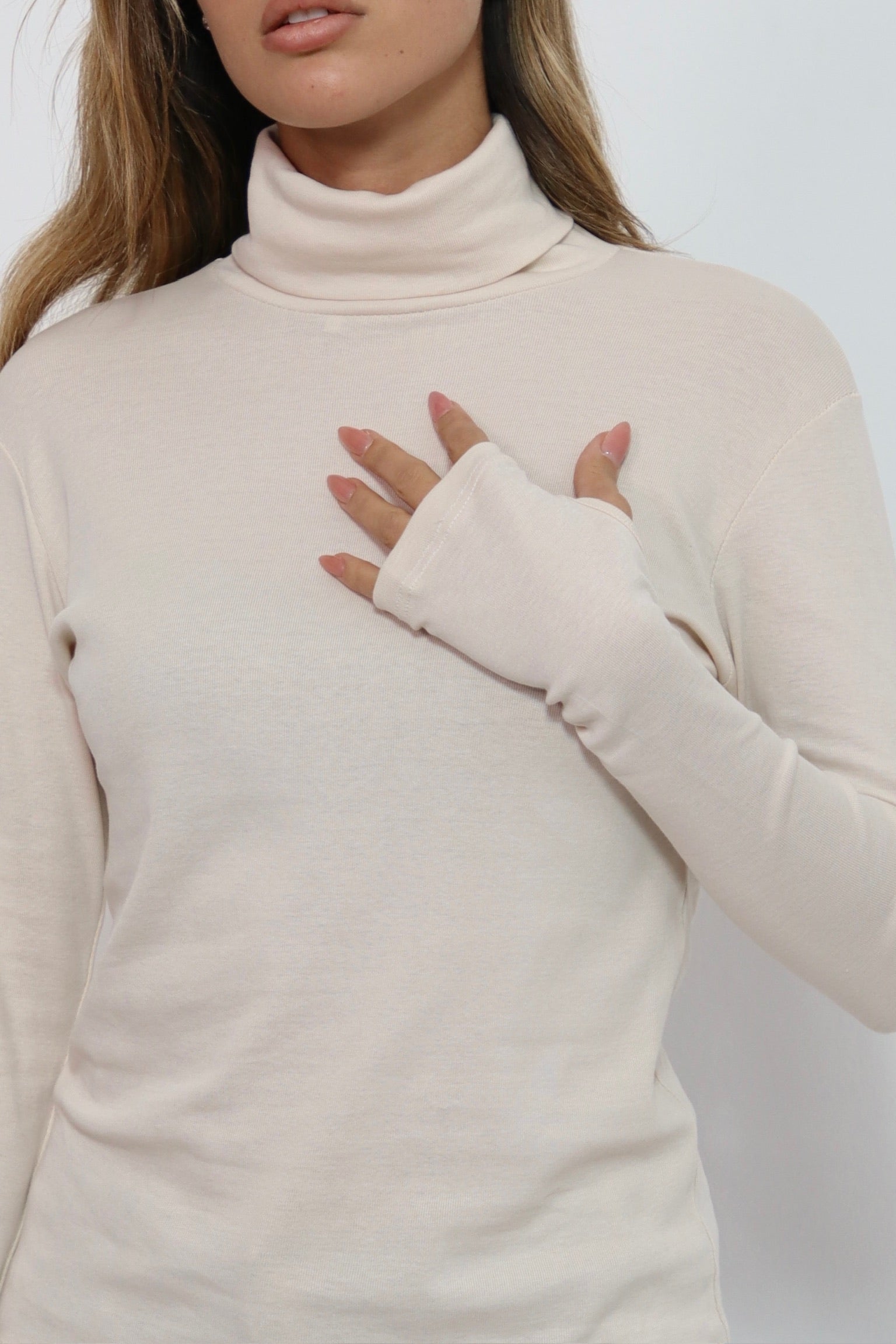 Second Skin Turtleneck Tshirt