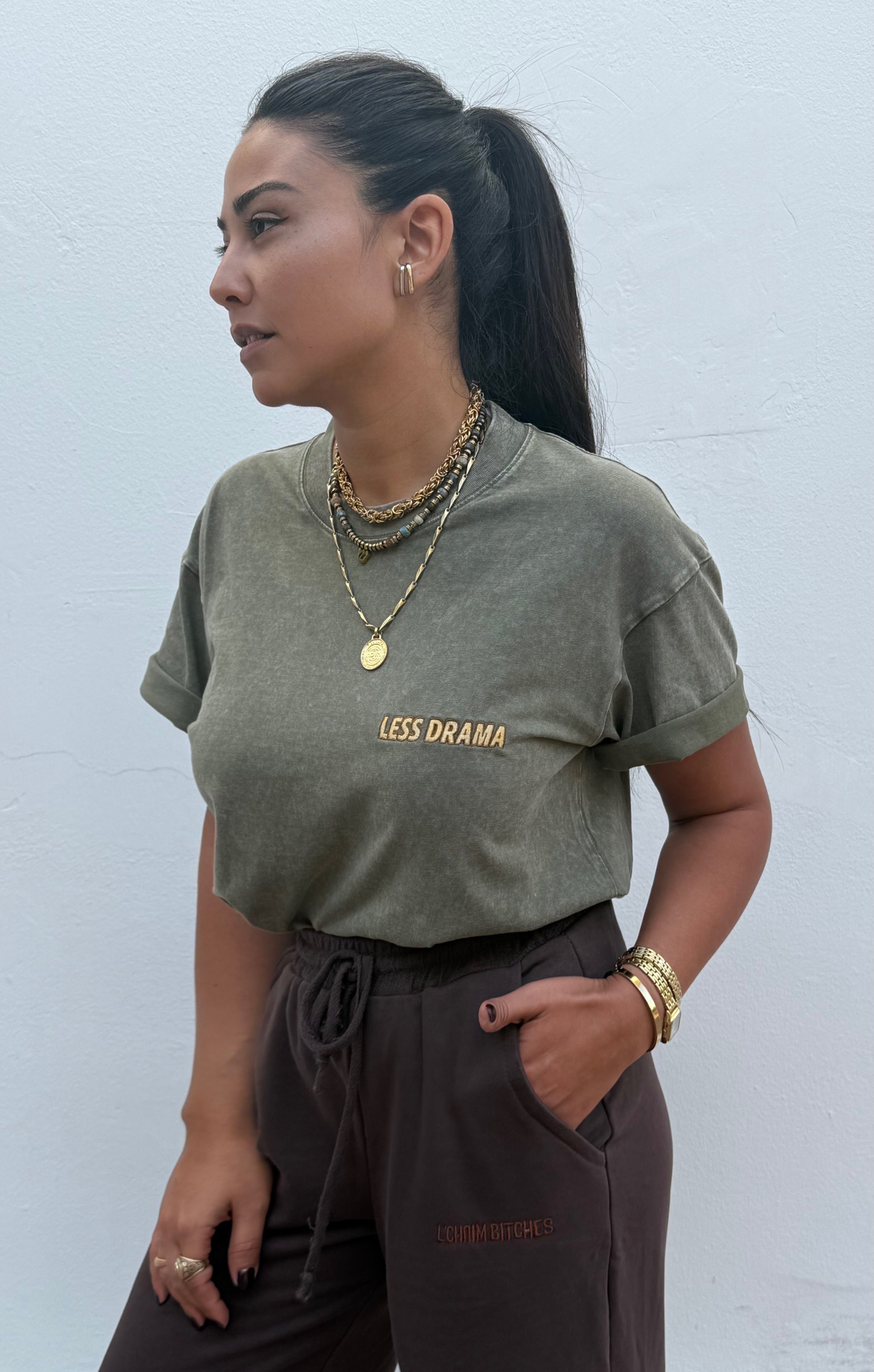 Less drama more Challah unisex T-shirt