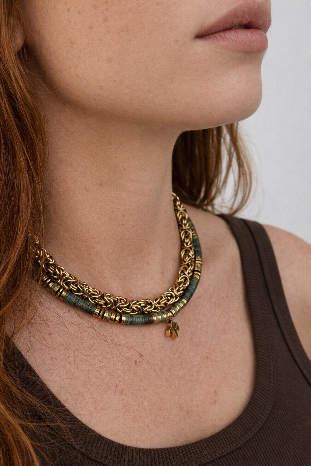 Letter Hebrew necklace