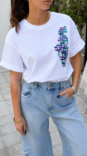 T-shirt unisex Israel of life חי Euf X ByShalevet