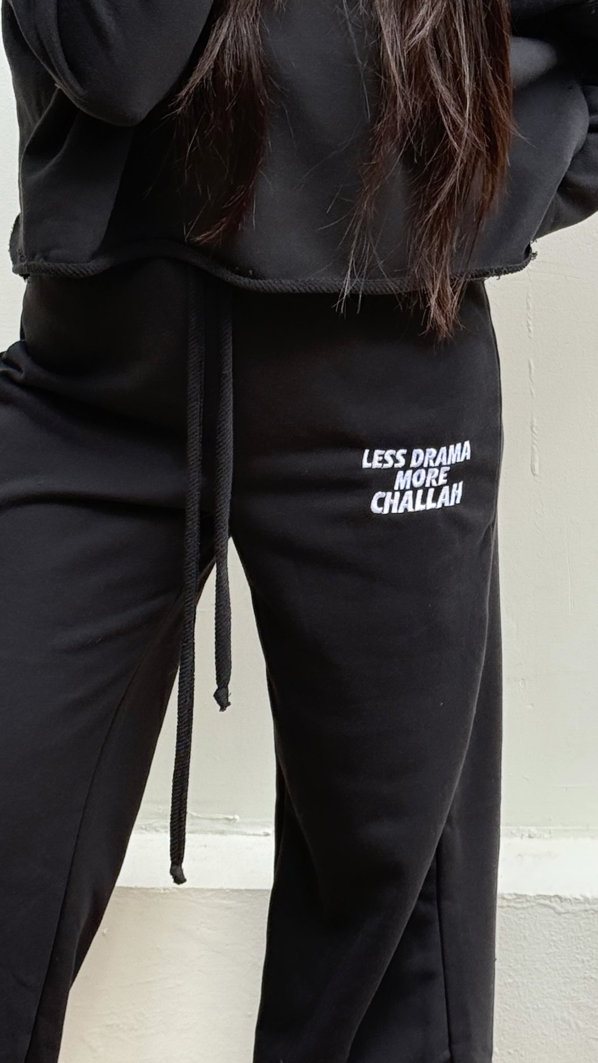 Less drama more Challah jogger