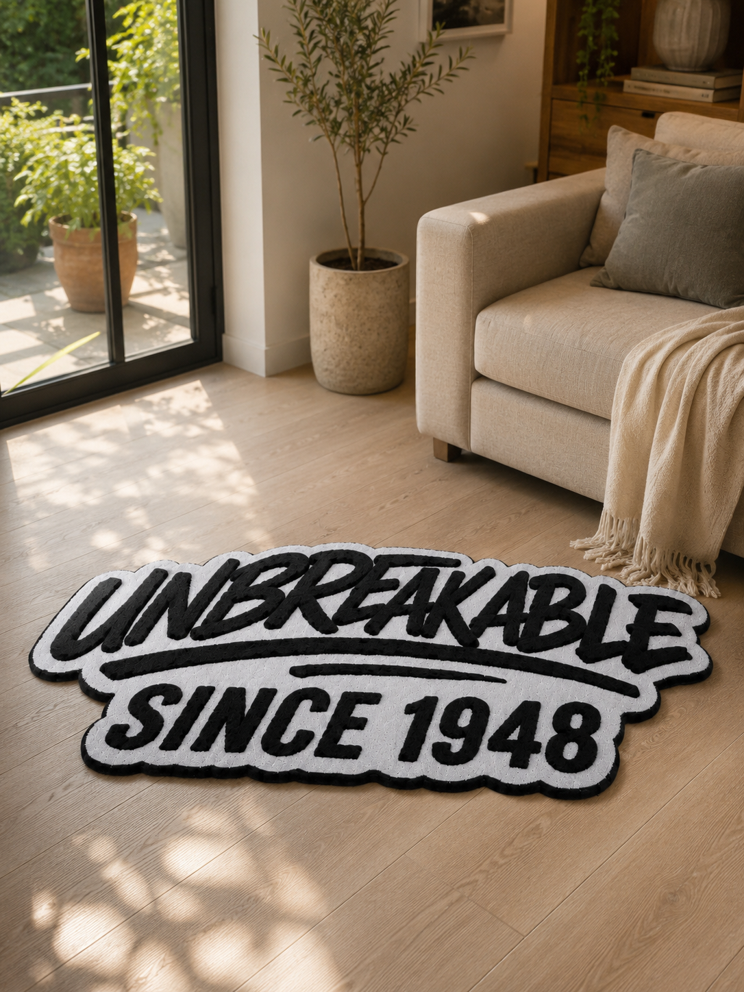 UNBREAKABLE SINCE 1948 RUG