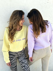 Lilac Am Israel High sweatshirt