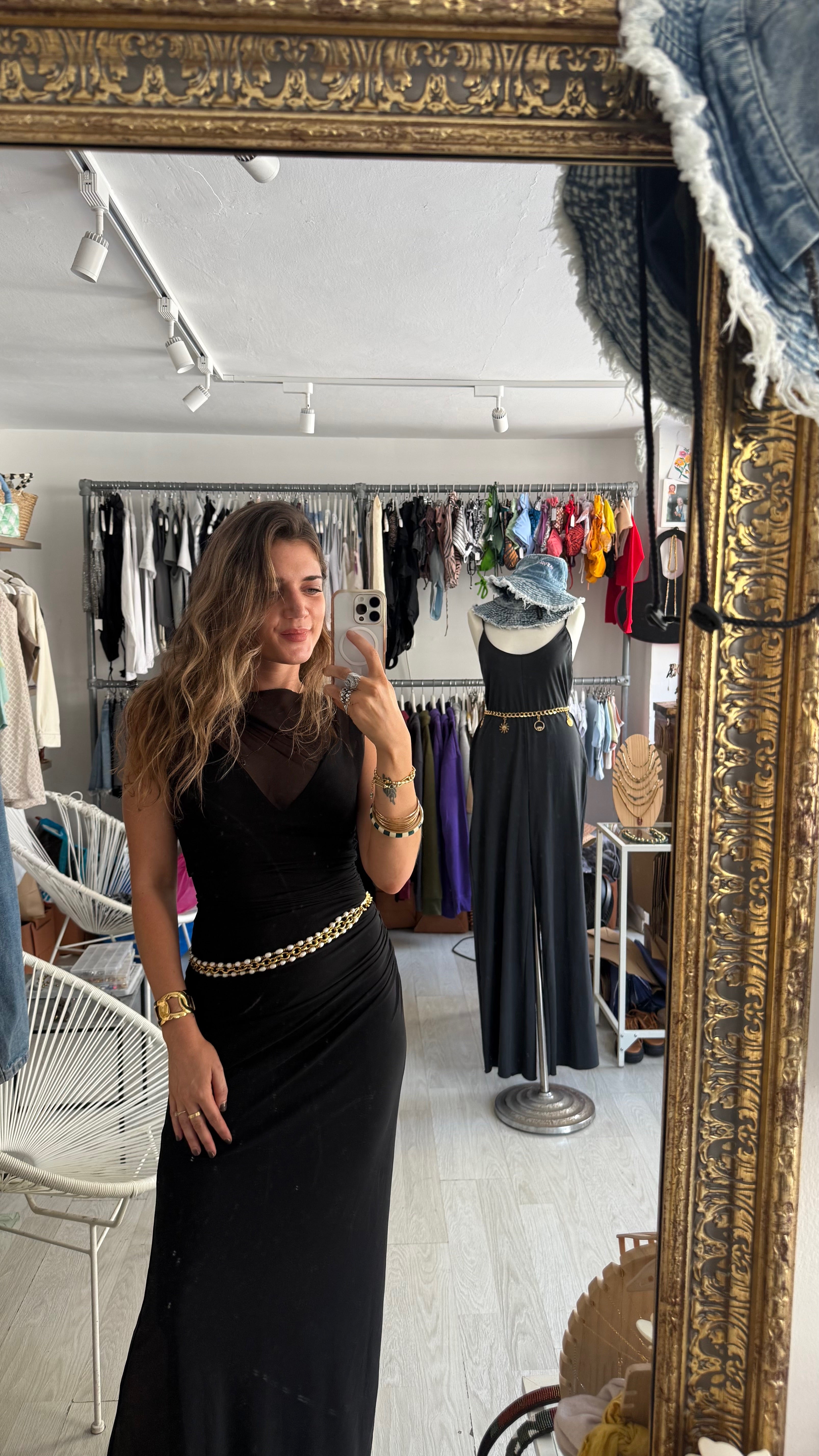 Dual Layer Veil Dress