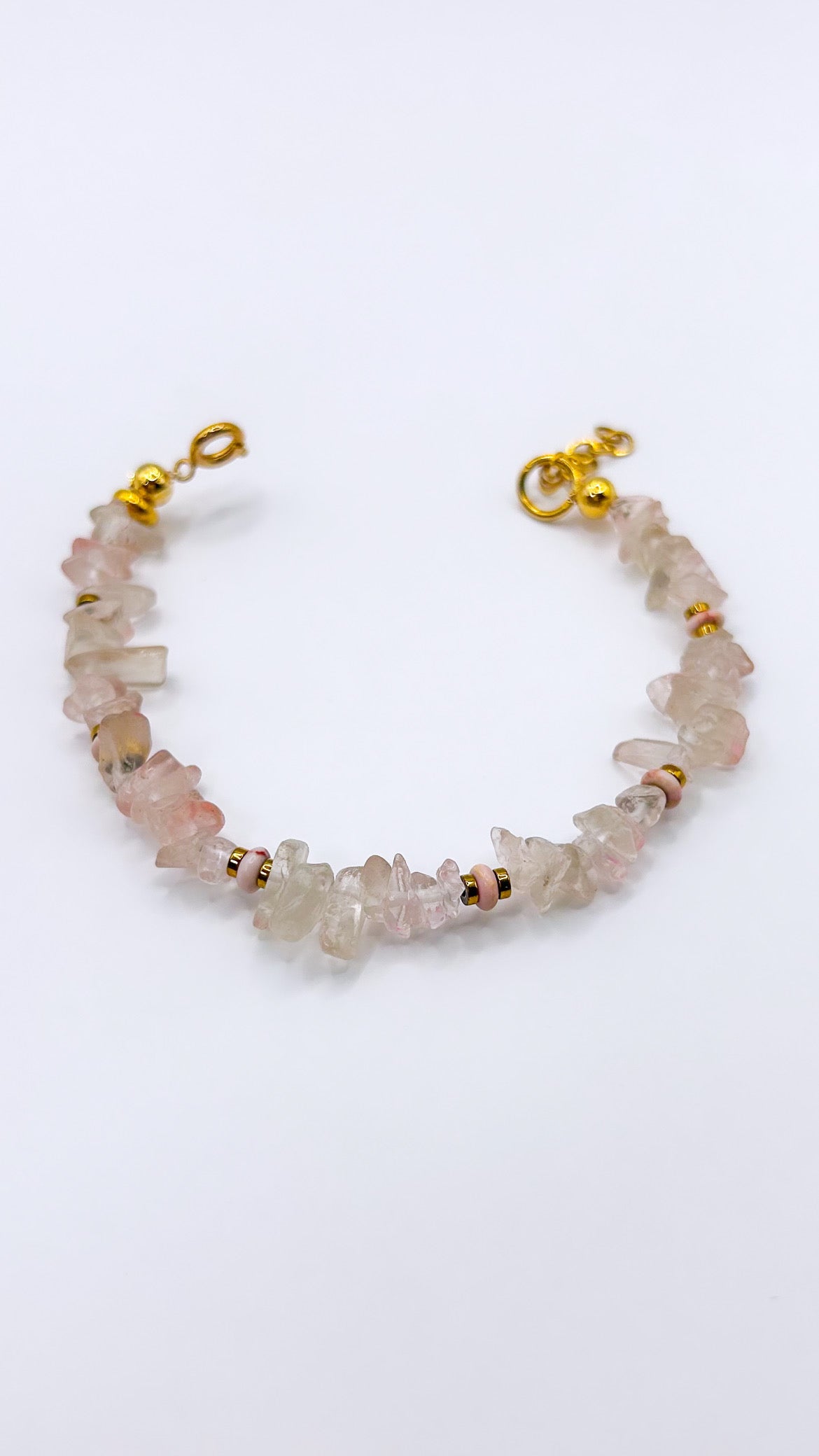 Pink sea bracelet