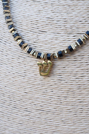 Hebrew letter necklace