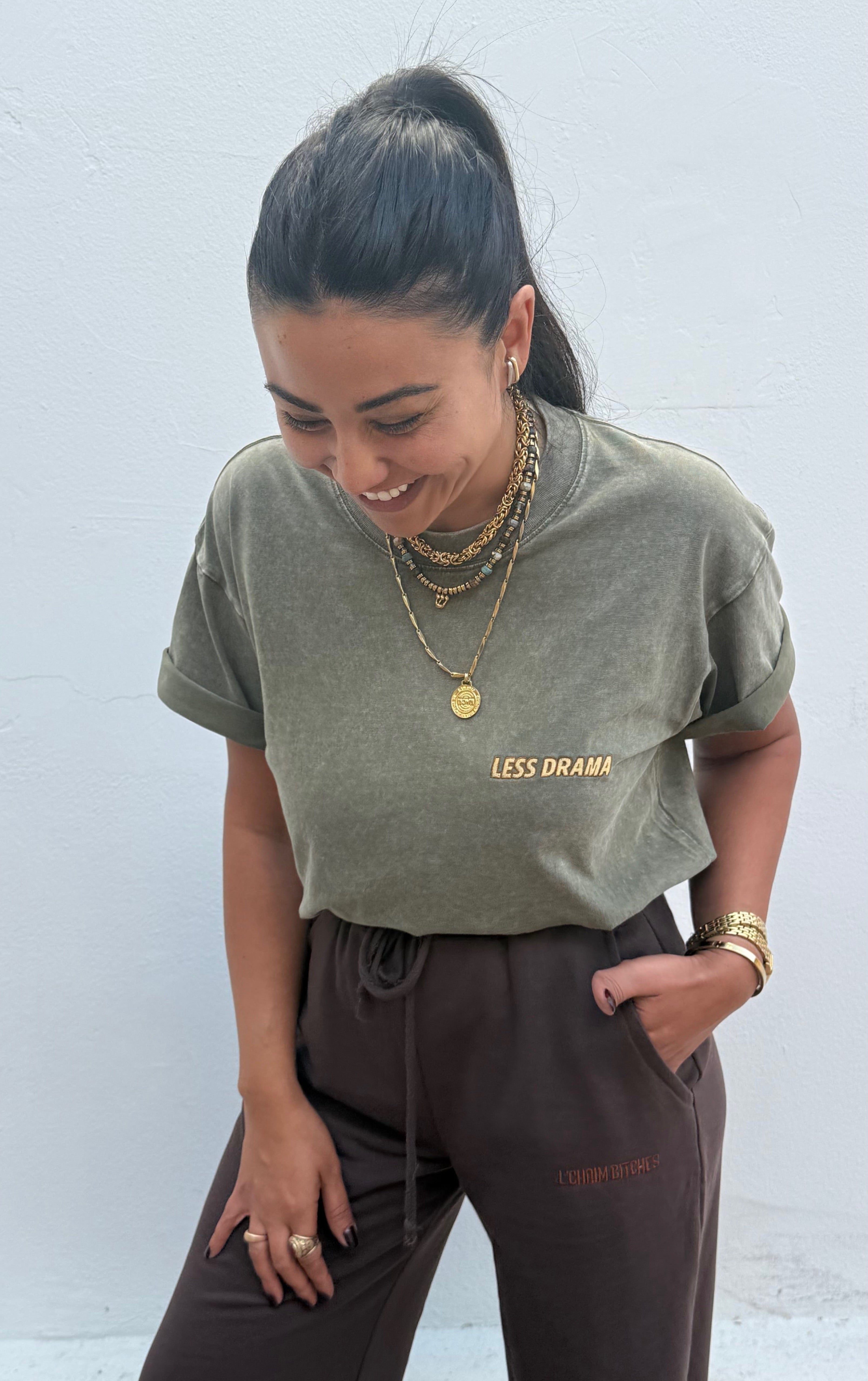 Less drama more Challah unisex T-shirt