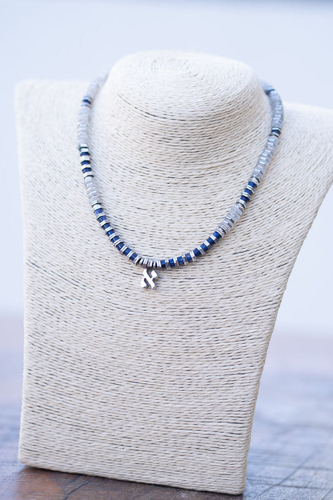 Hebrew letter necklace