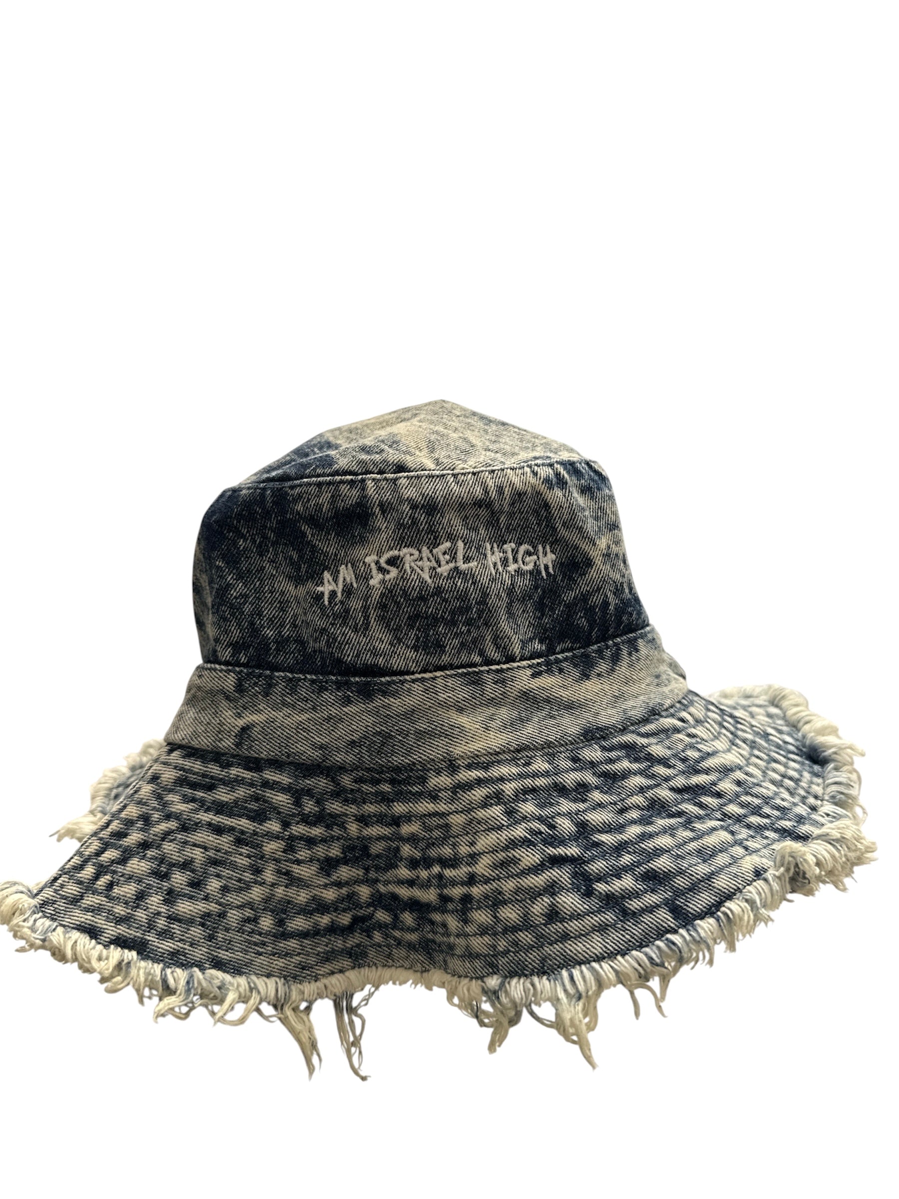 Am Israel high bucket hat