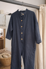 Kids Linen Jumpsuit
