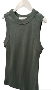 Tank top double collar