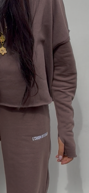 L'chaim bitches top sweater