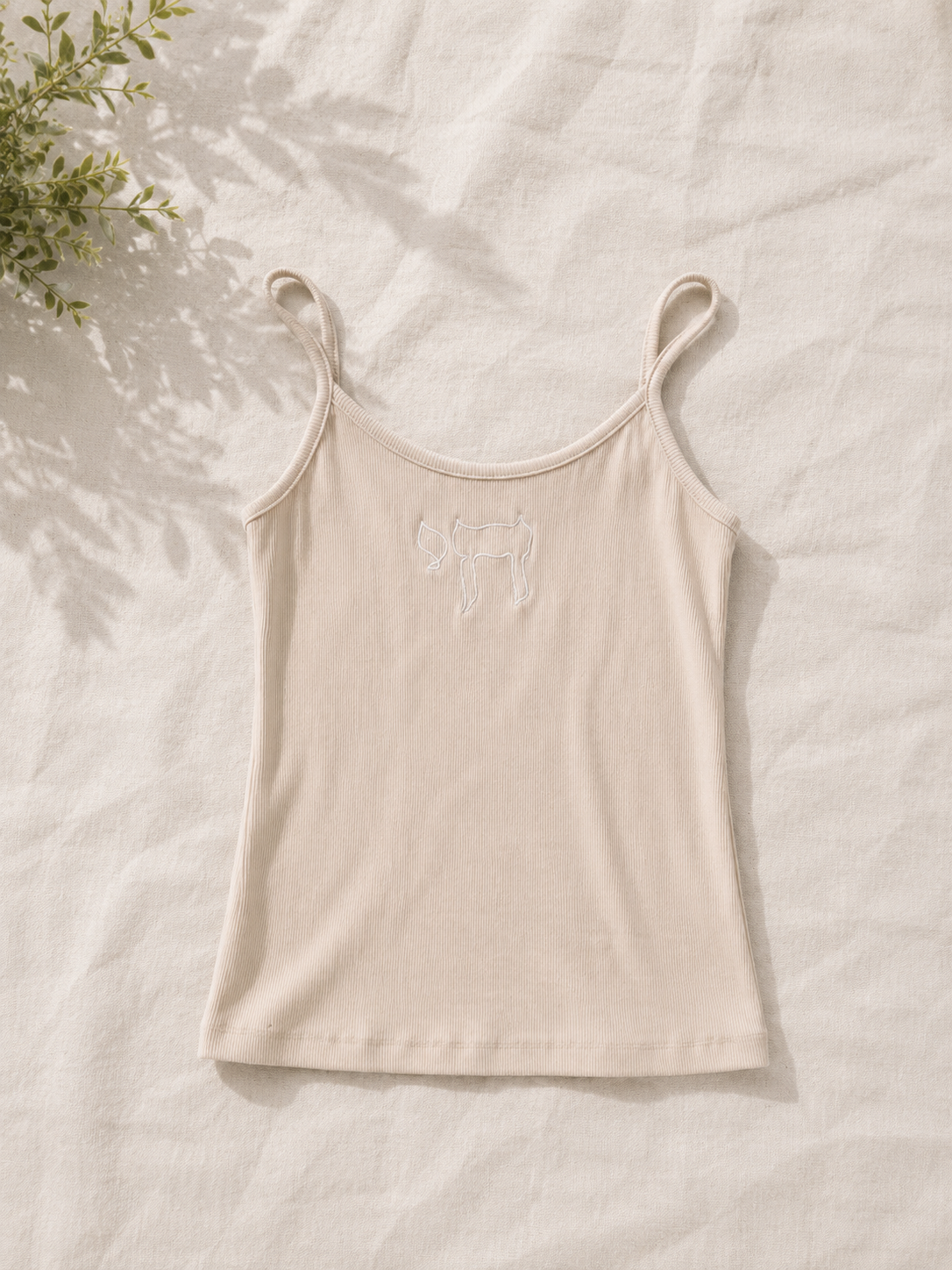 Alive & bold חי ribbed cami top