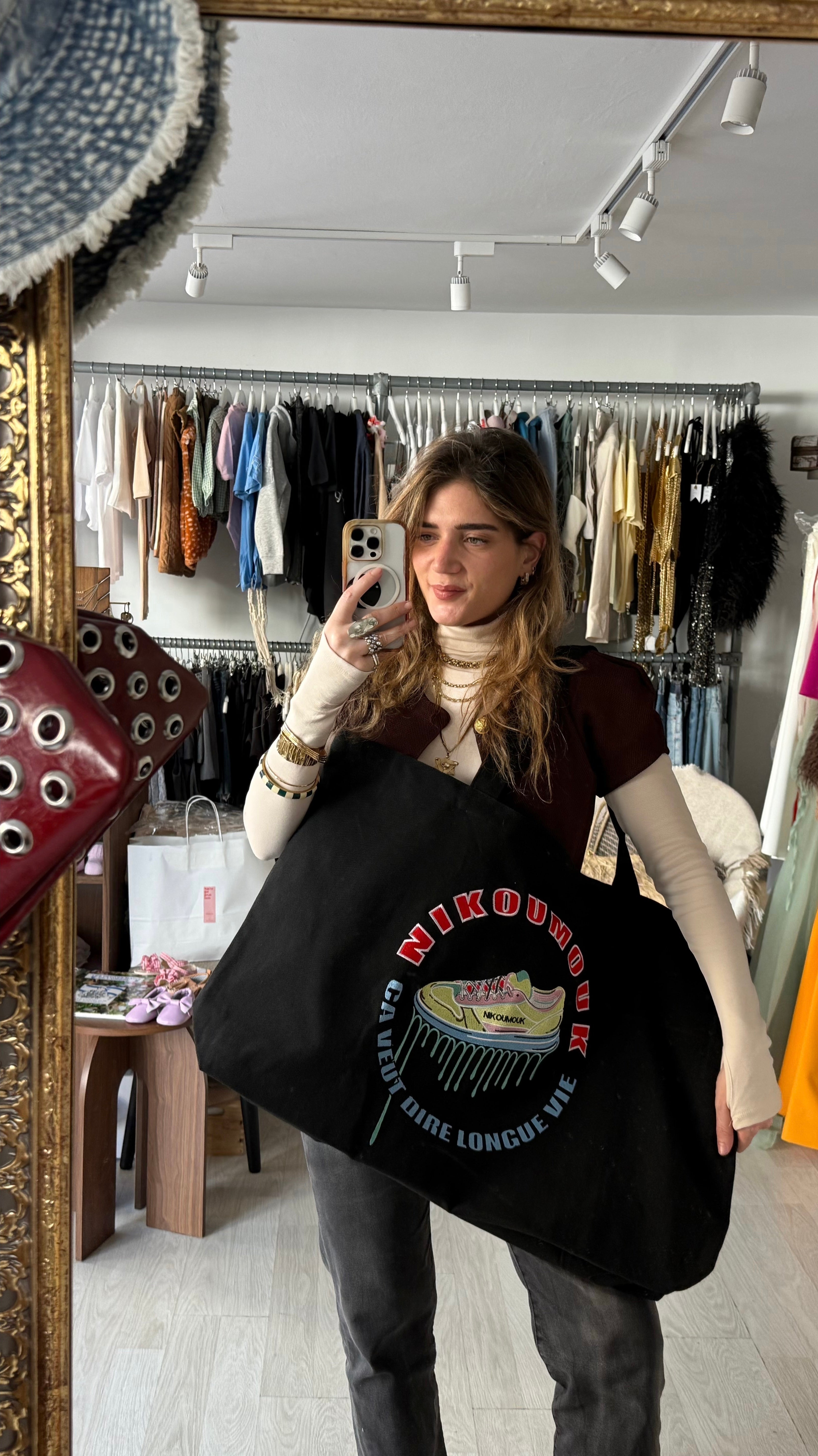 Giga tote bag NIKOUMOUK