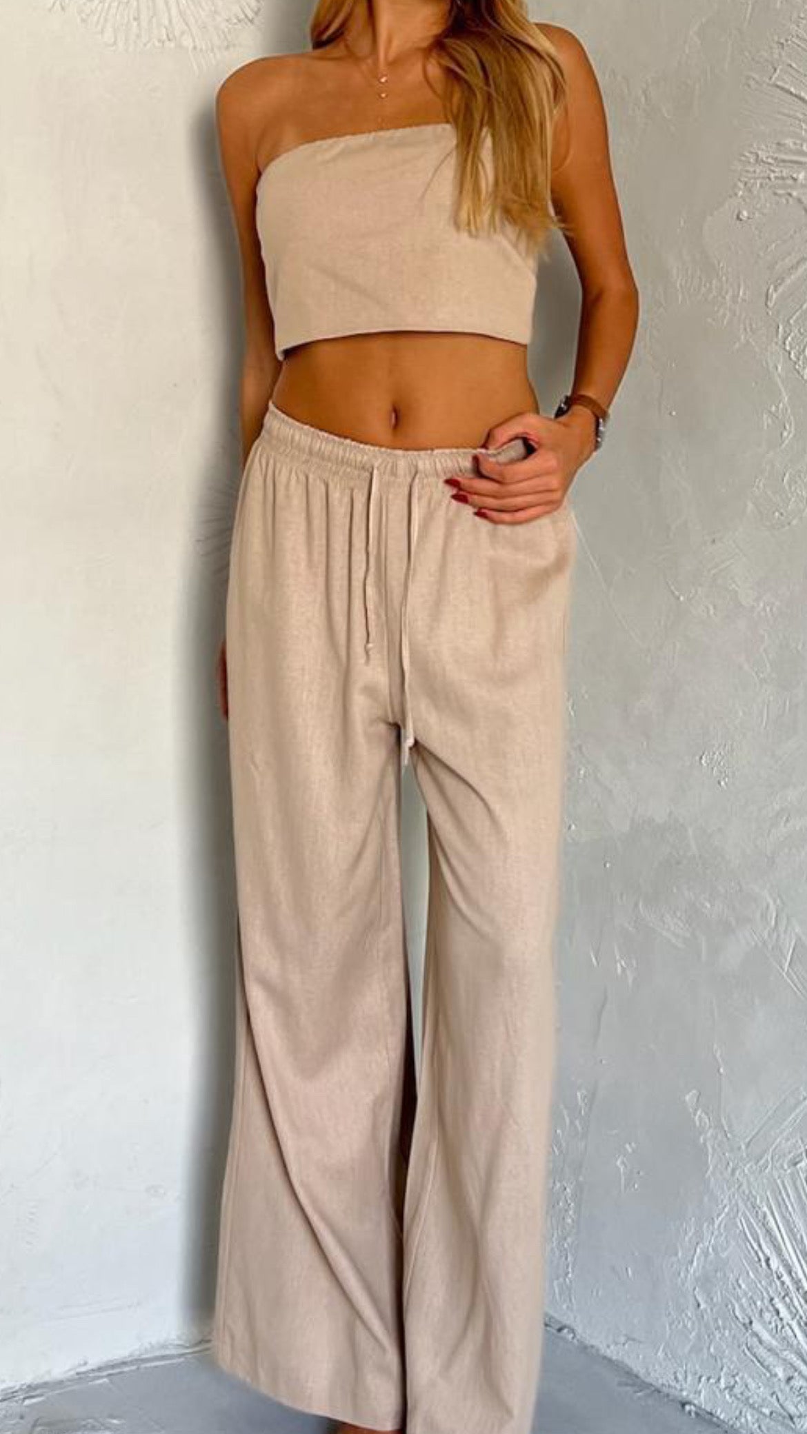 Sunny days strapless set