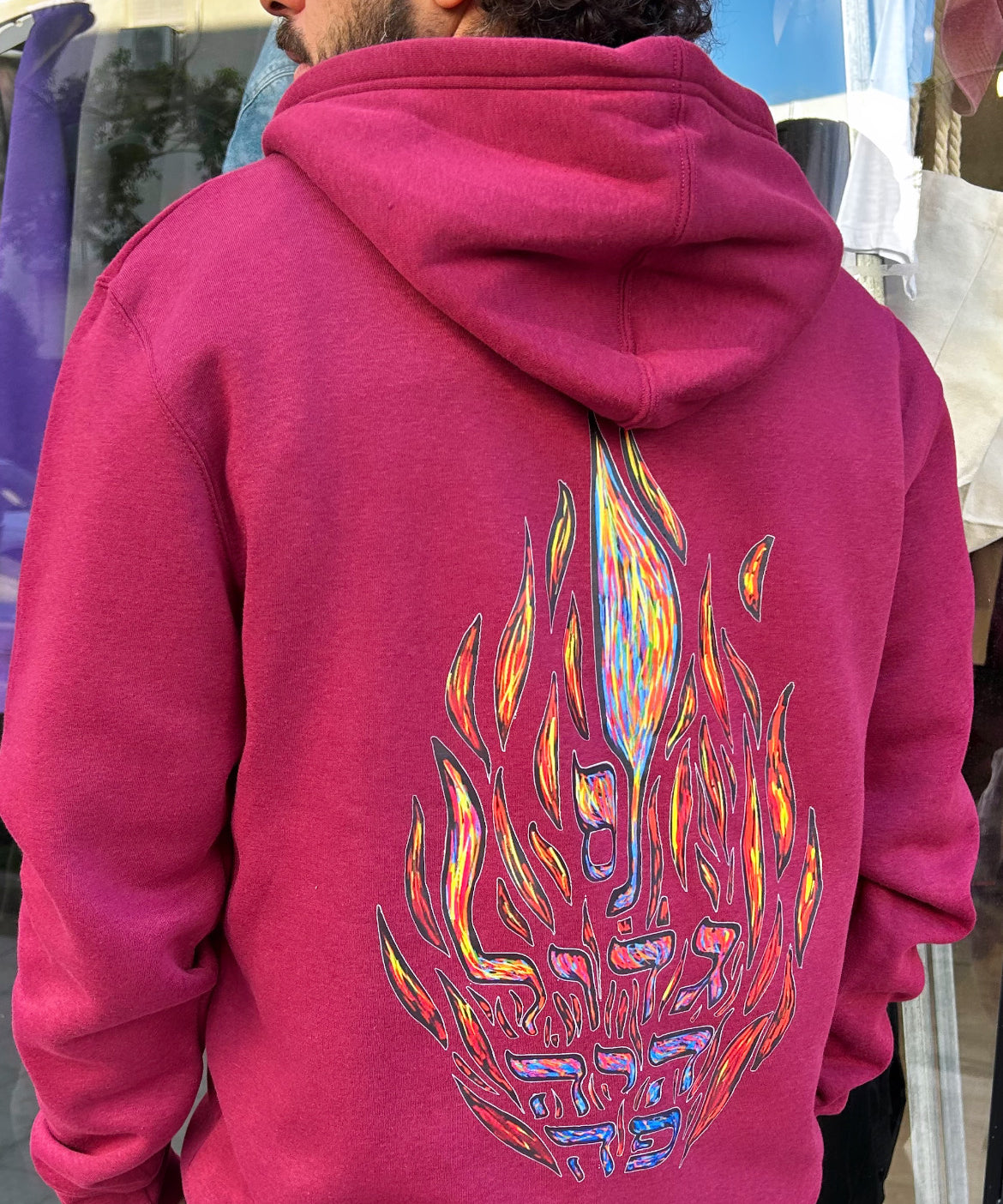 Fire hoodie