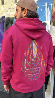 Fire hoodie