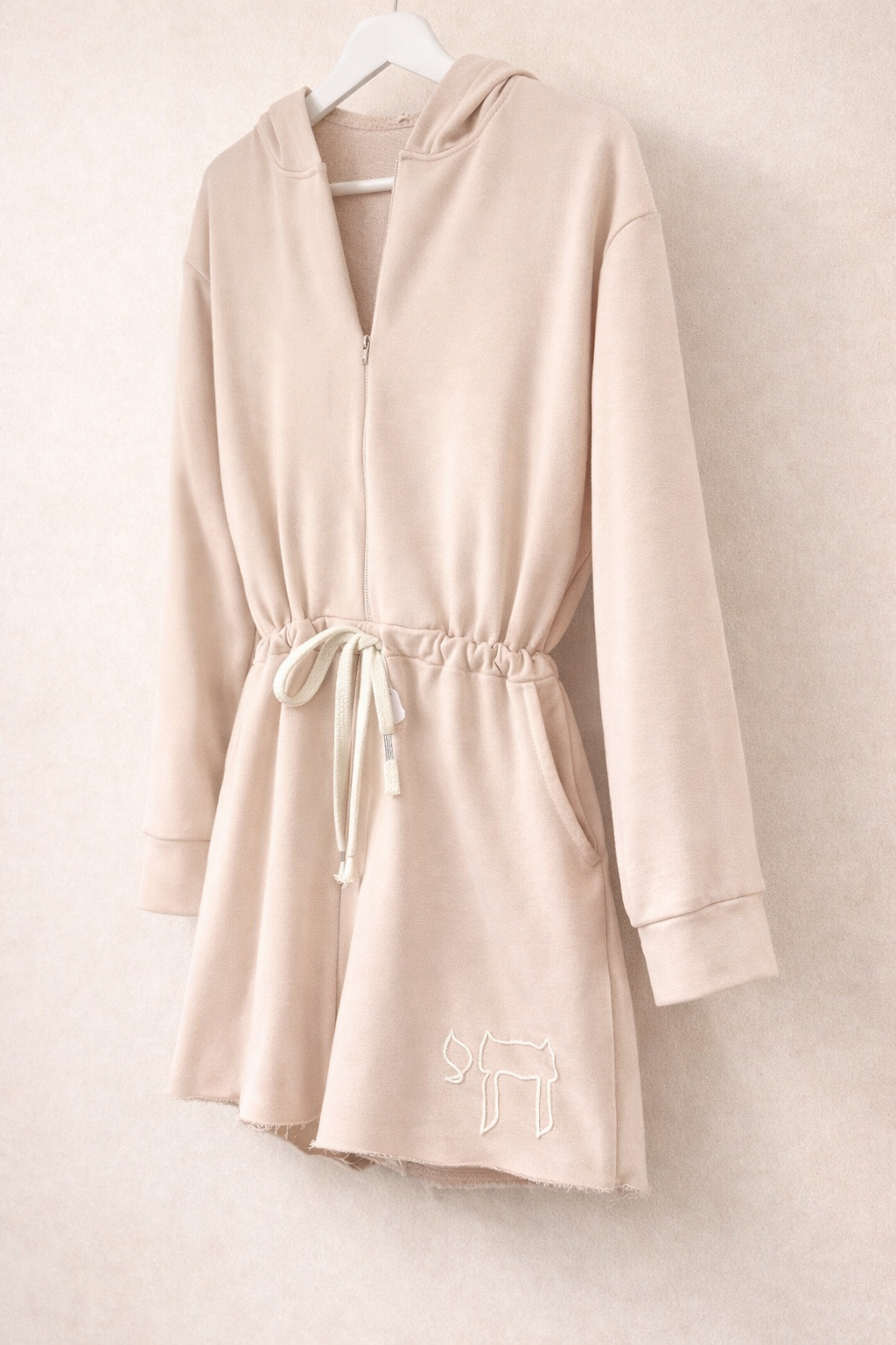 Alive & bold חי Hoodie playsuit