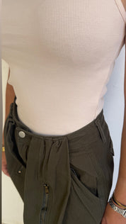 Alive & bold חי ribbed cami top