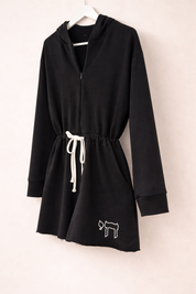 Alive & bold חי Hoodie playsuit