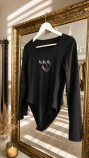 Shin ש Embroidered Bodysuit