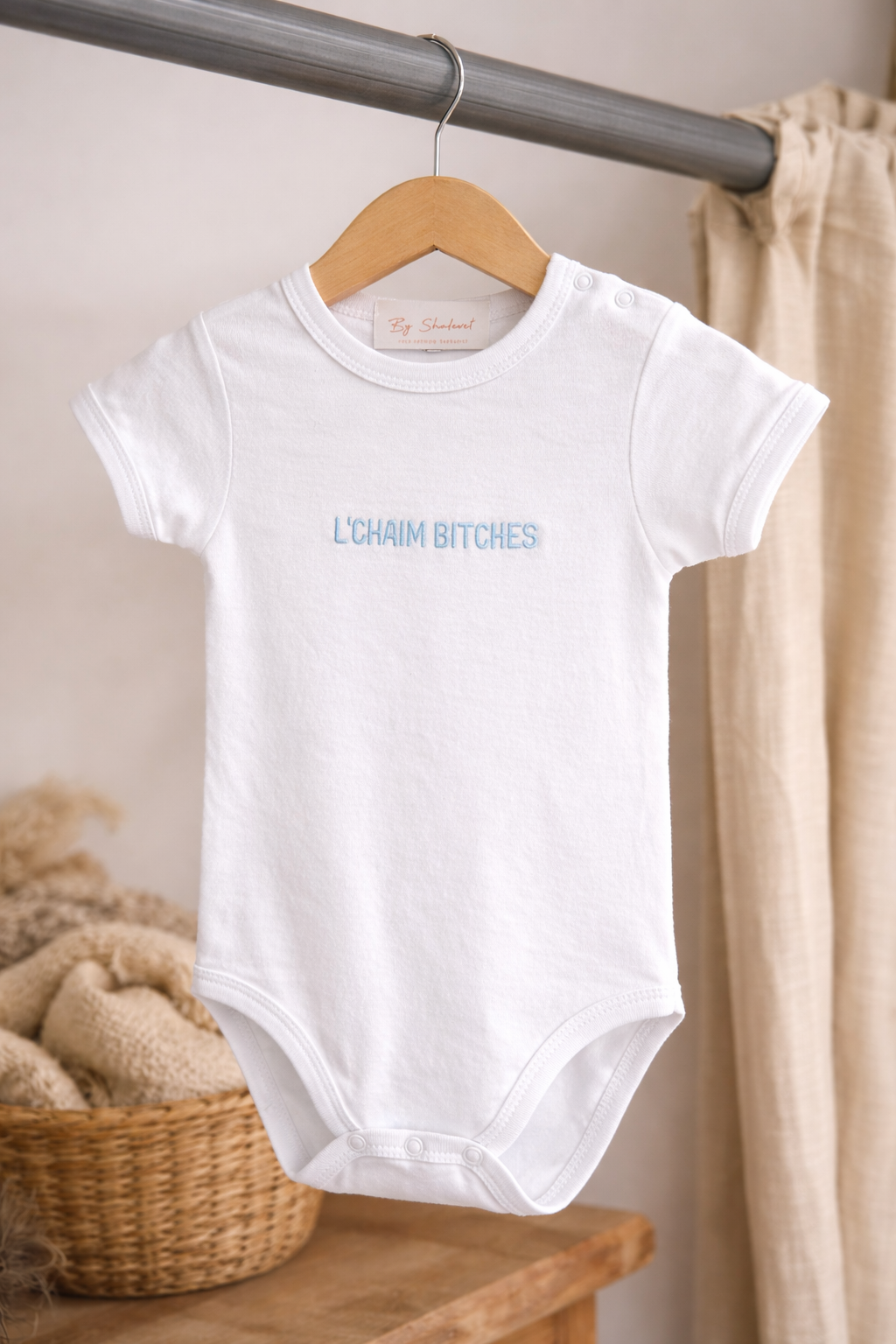 L'chaim baby bodysuit