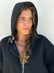 Piercing hoodie