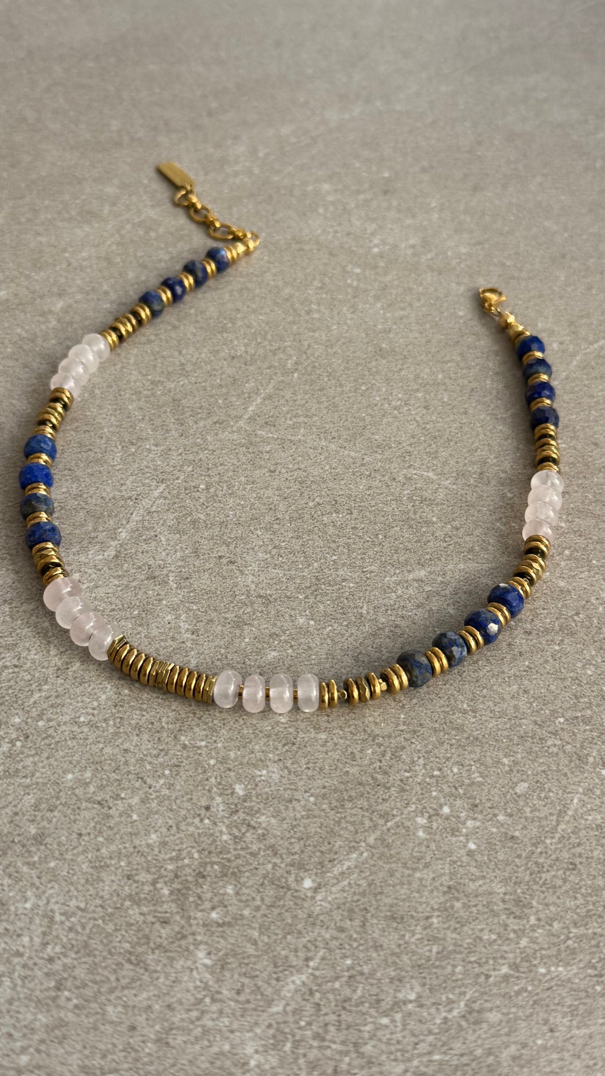 Deep Blue Tribe necklaces set