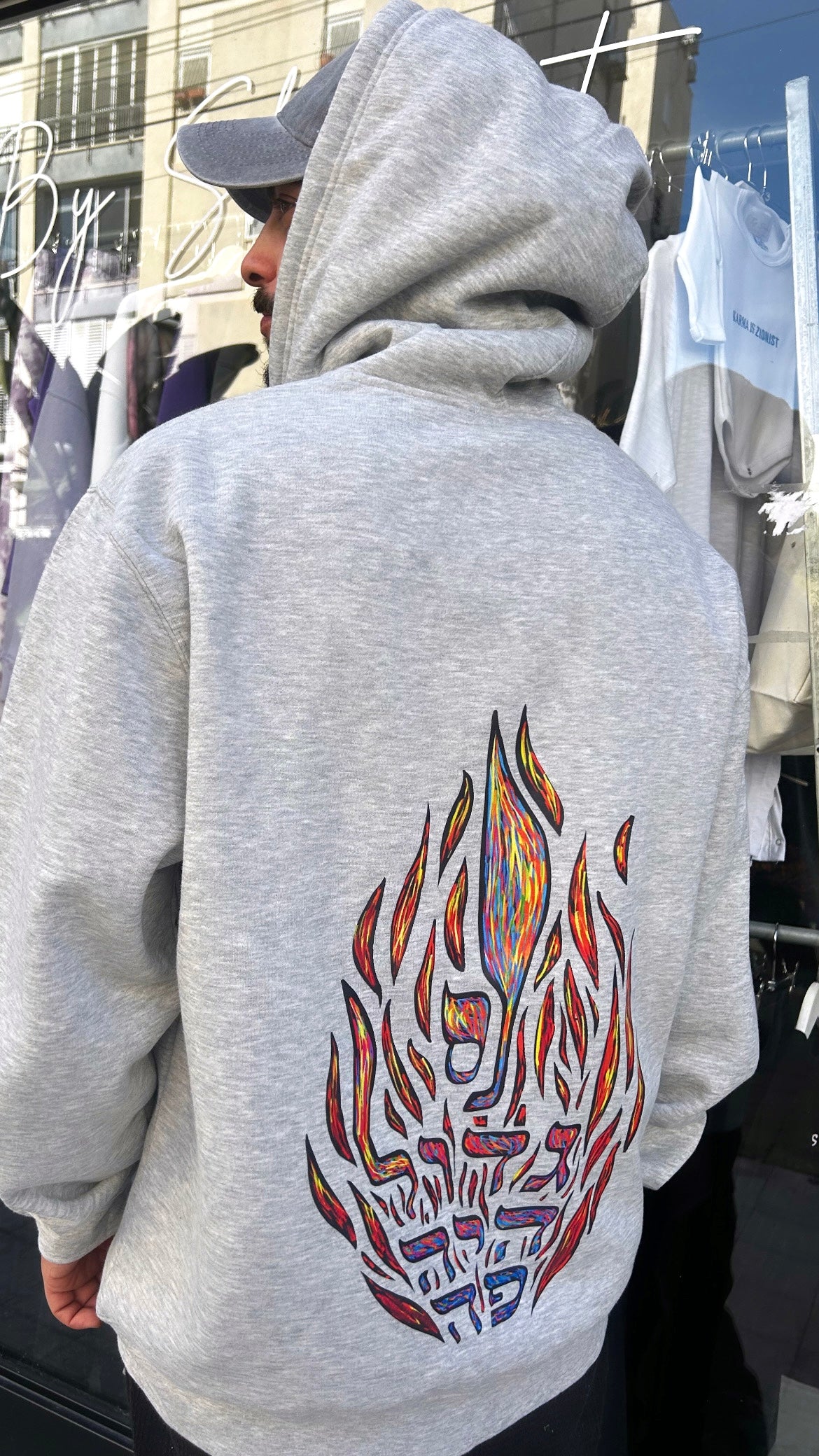 Fire hoodie