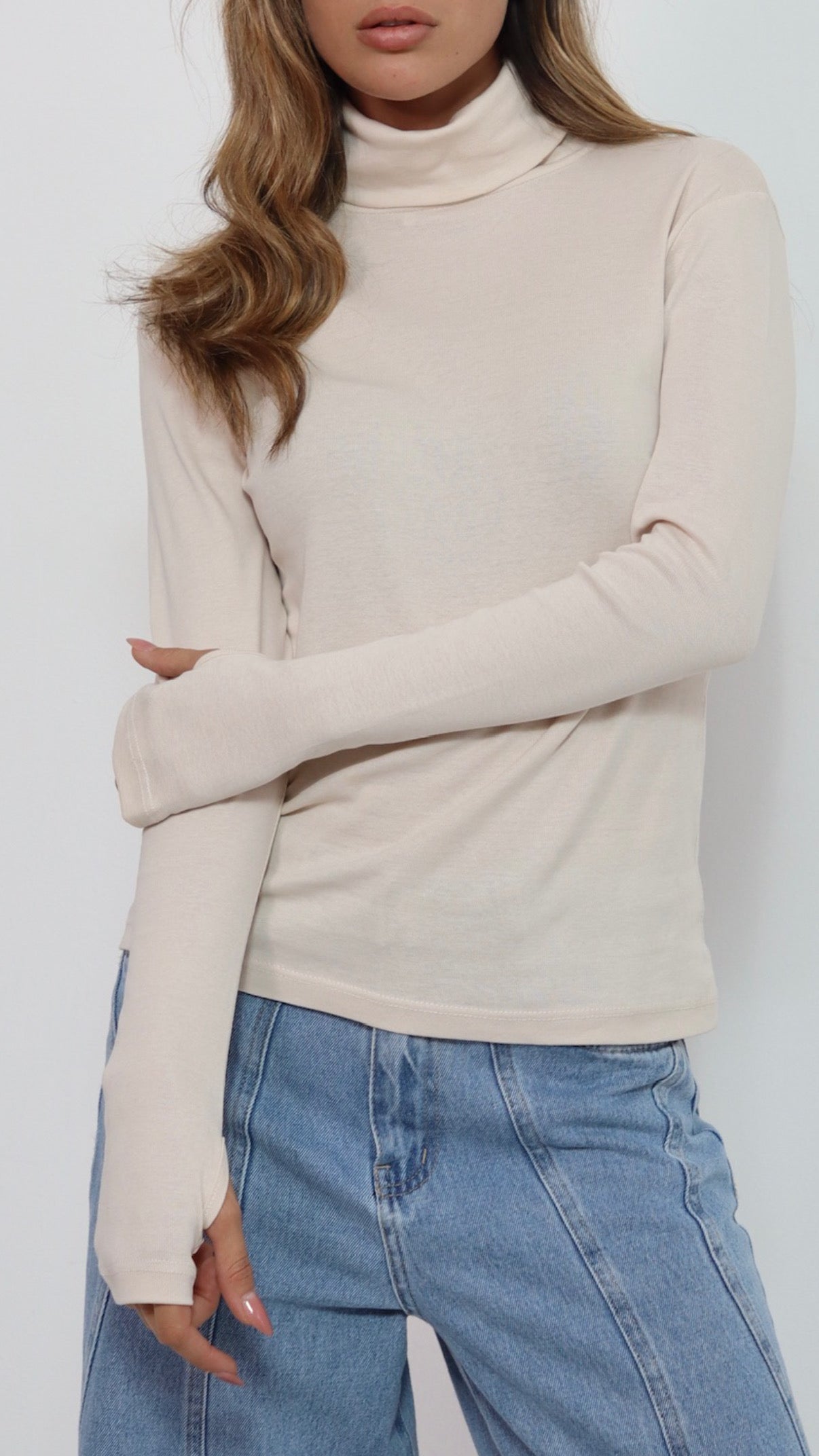 Second Skin Turtleneck Tshirt