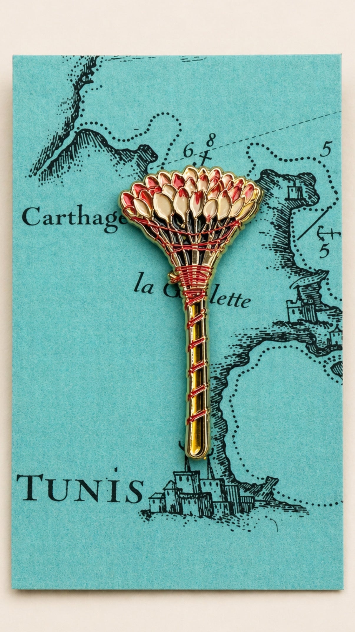 Tunis jasmin pin's by EUF