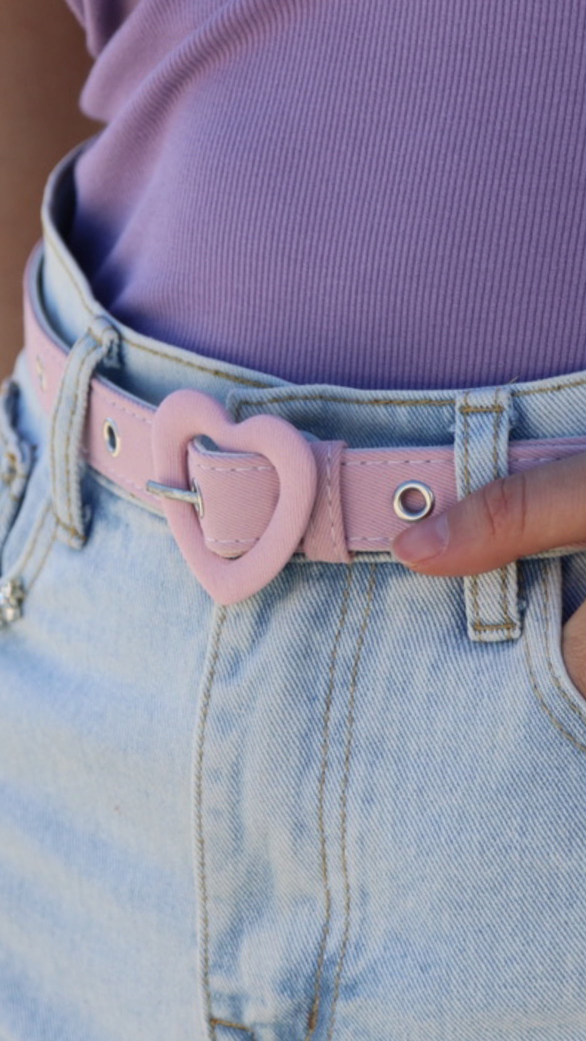 Sweetheart belt