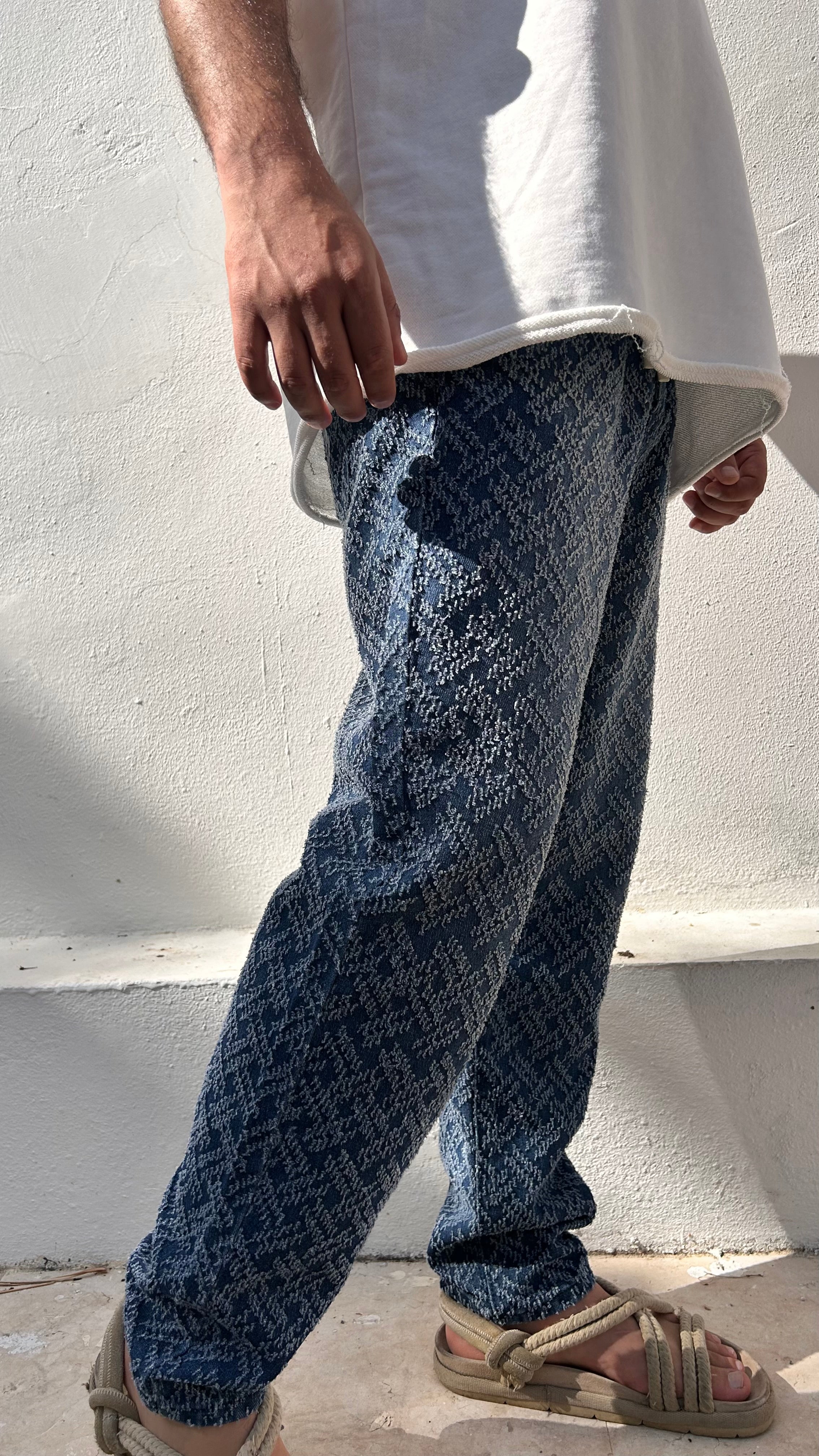 Miracle flame drop denim