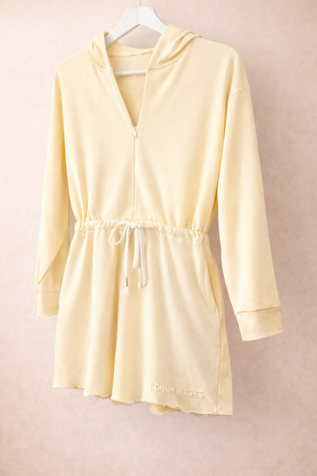 L’chaim bitches Hoodie Playsuit