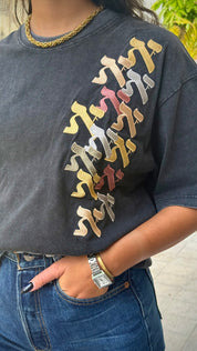 Alef א unisex T-shirt EUF X BYSHALEVET