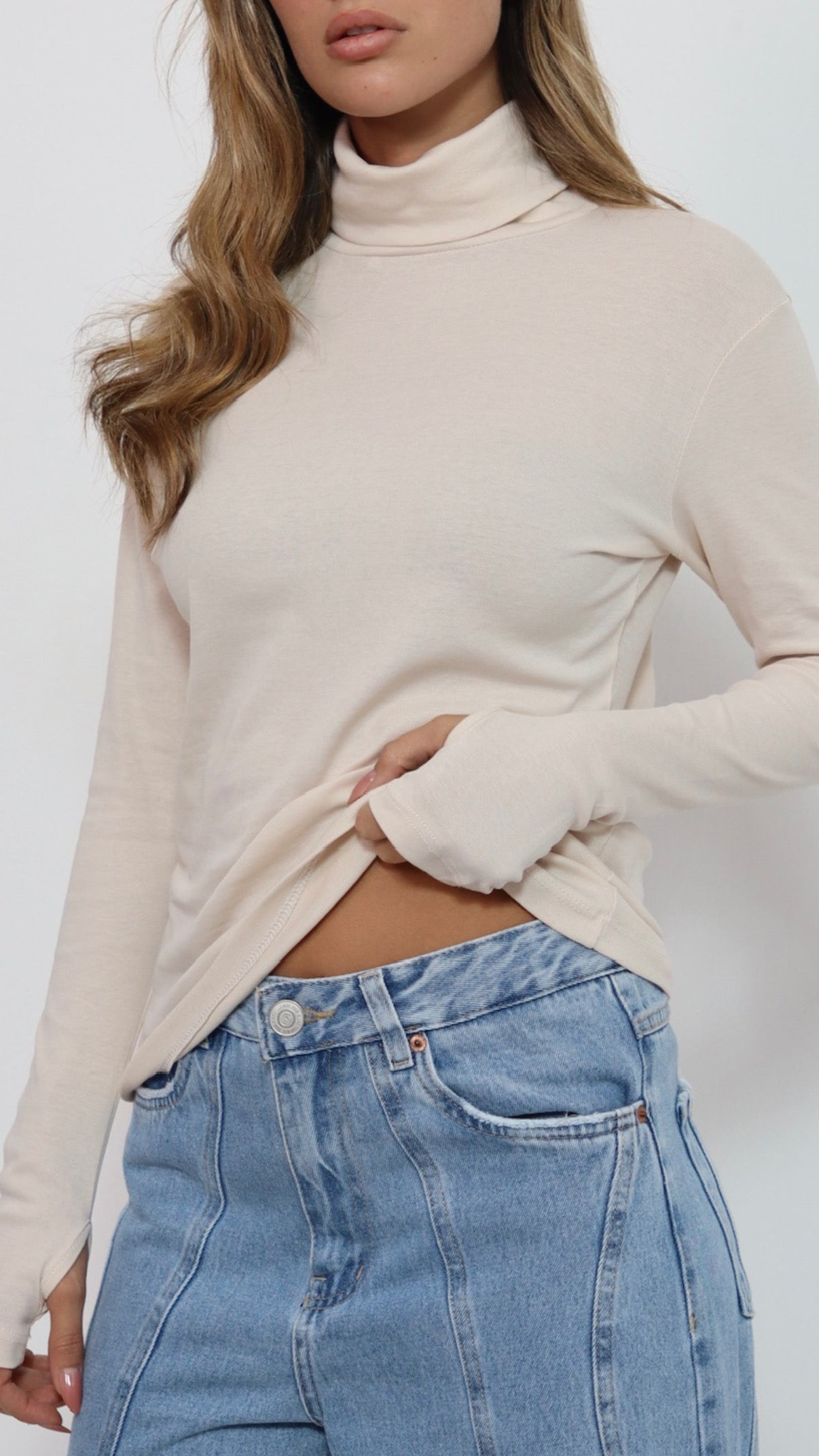 Second Skin Turtleneck Tshirt