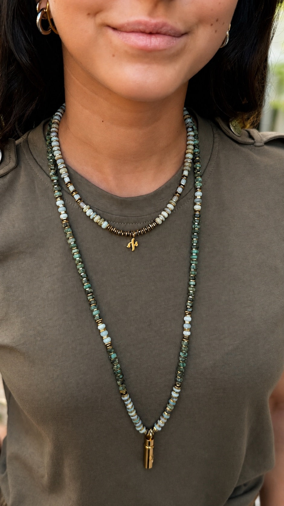 Ocean Mist Layers Necklaces