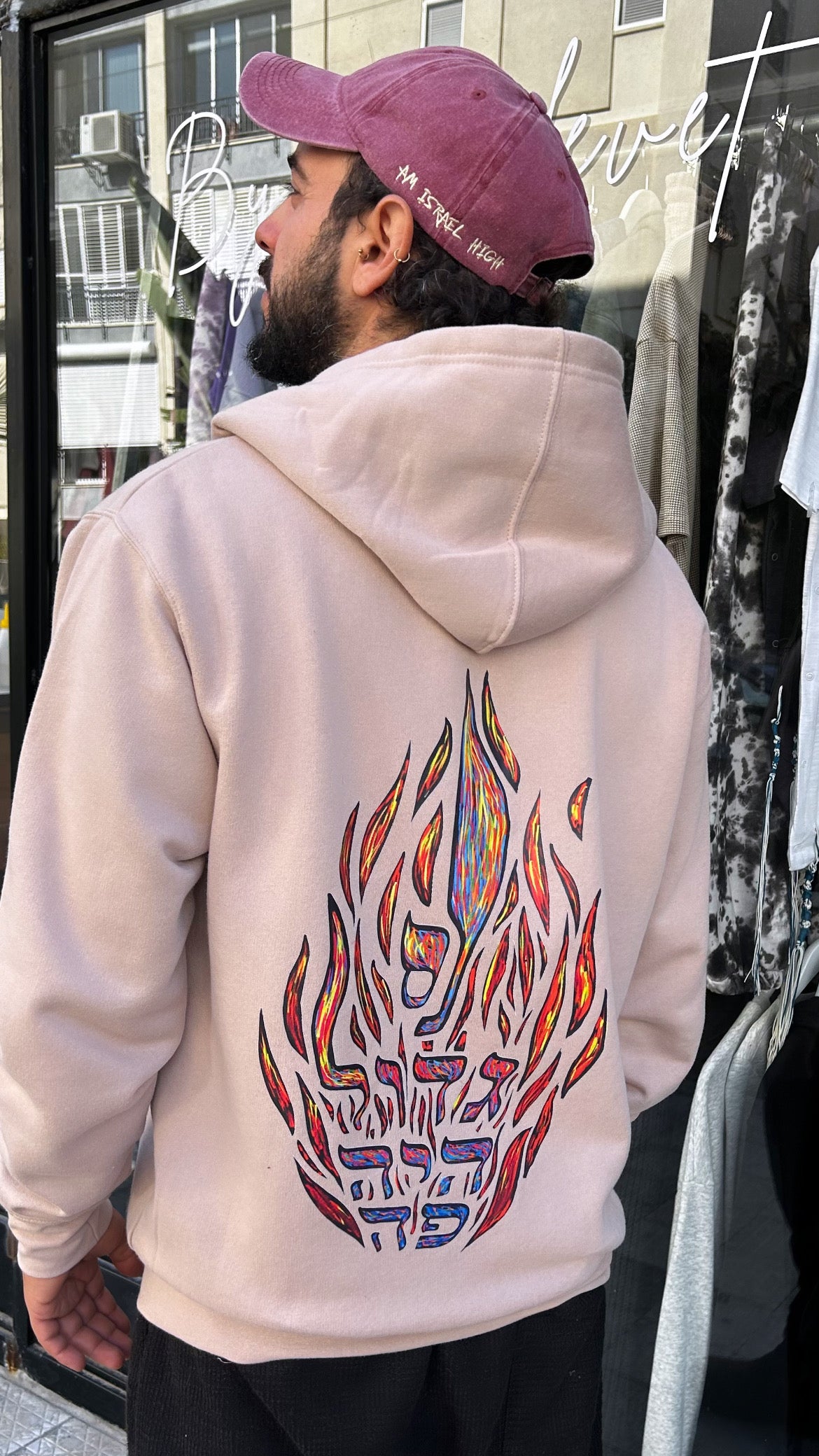 Fire hoodie