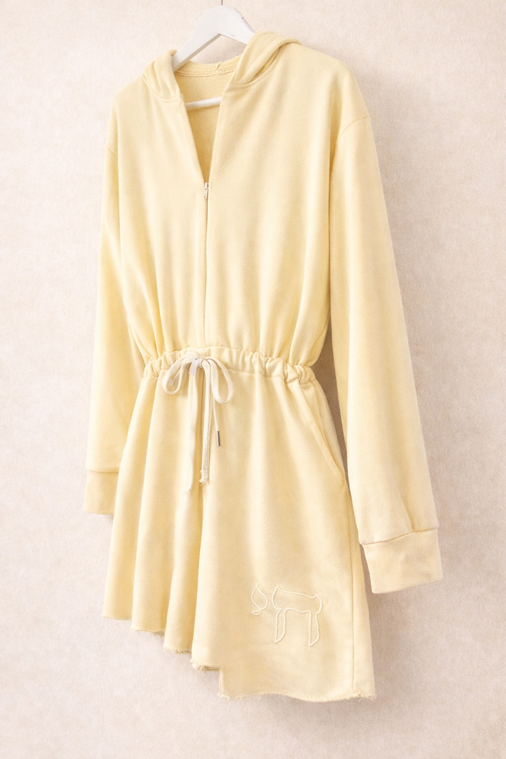 Alive & bold חי Hoodie playsuit