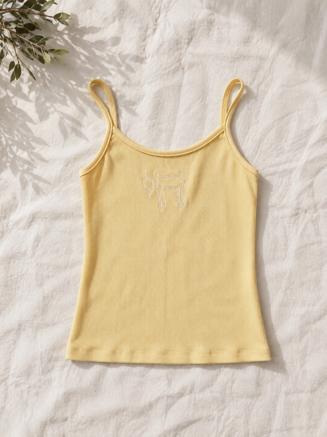 Alive & bold חי ribbed cami top